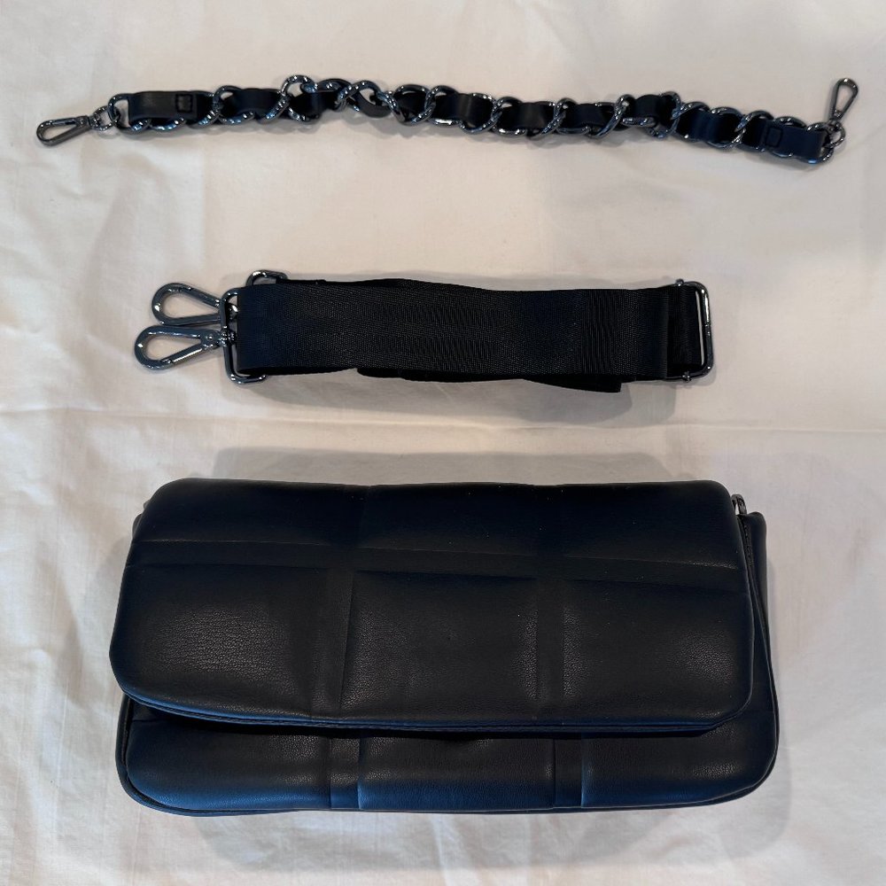 Topshop Black quilted style purse crossbody or shoulder